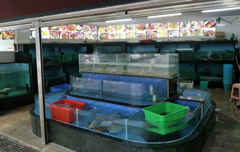 武漢商場(chǎng)魚(yú)缸