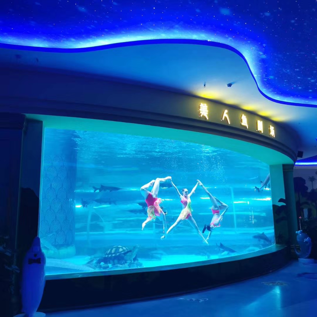 武漢海洋館亞力克水池